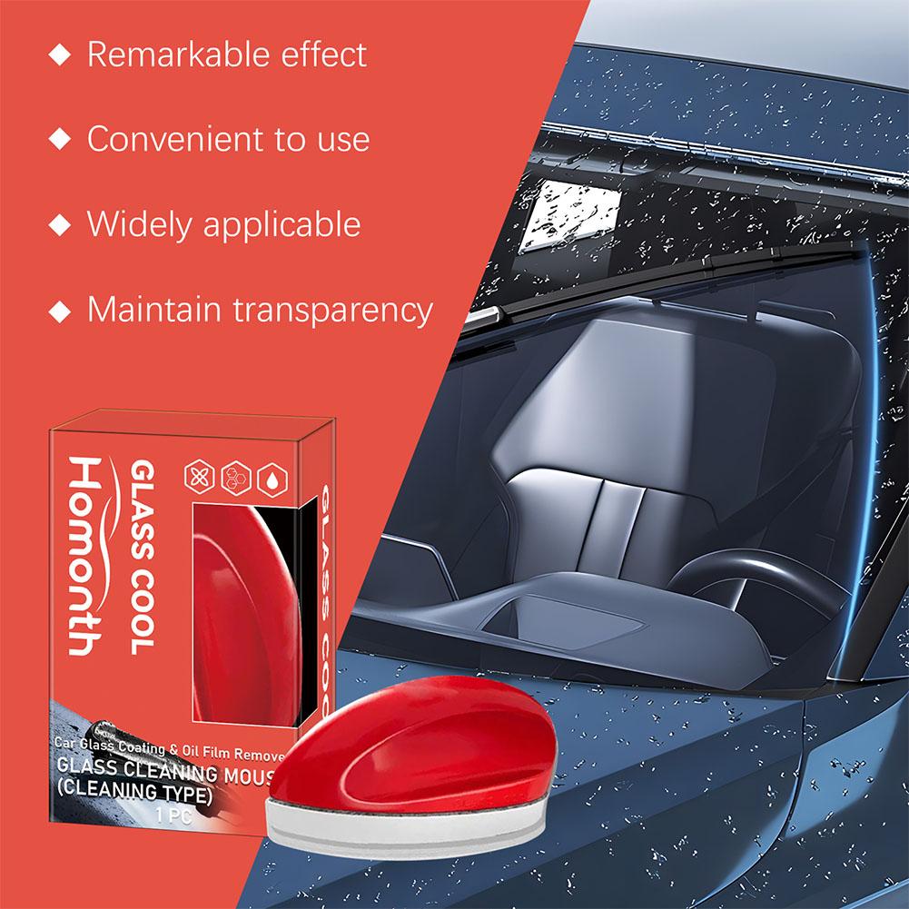 Glass Cleaning Mouse Wiping Dust Oil Stain Windscreen Oil Fim Remover Auto Cleaning Maitenance