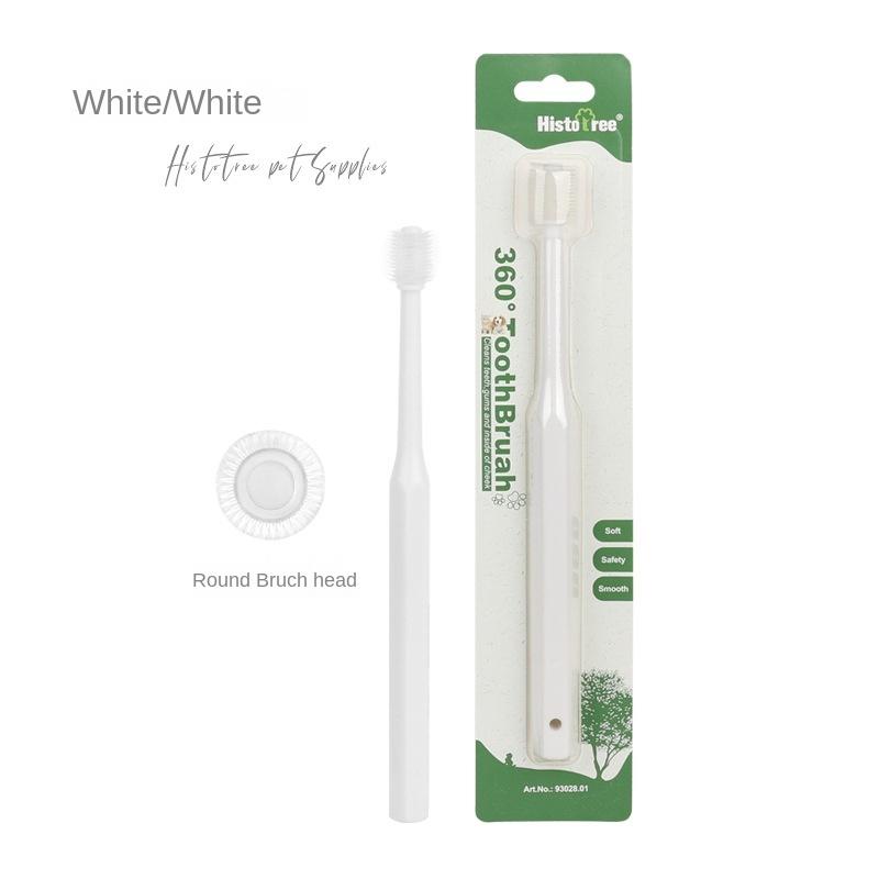 360 Degrees Pet Toothbrush Cat Brush Pet Toothbrush Cleaning Products Addition Bad Breath Tartar Teeth Dog Cat Cleaning Supplies
