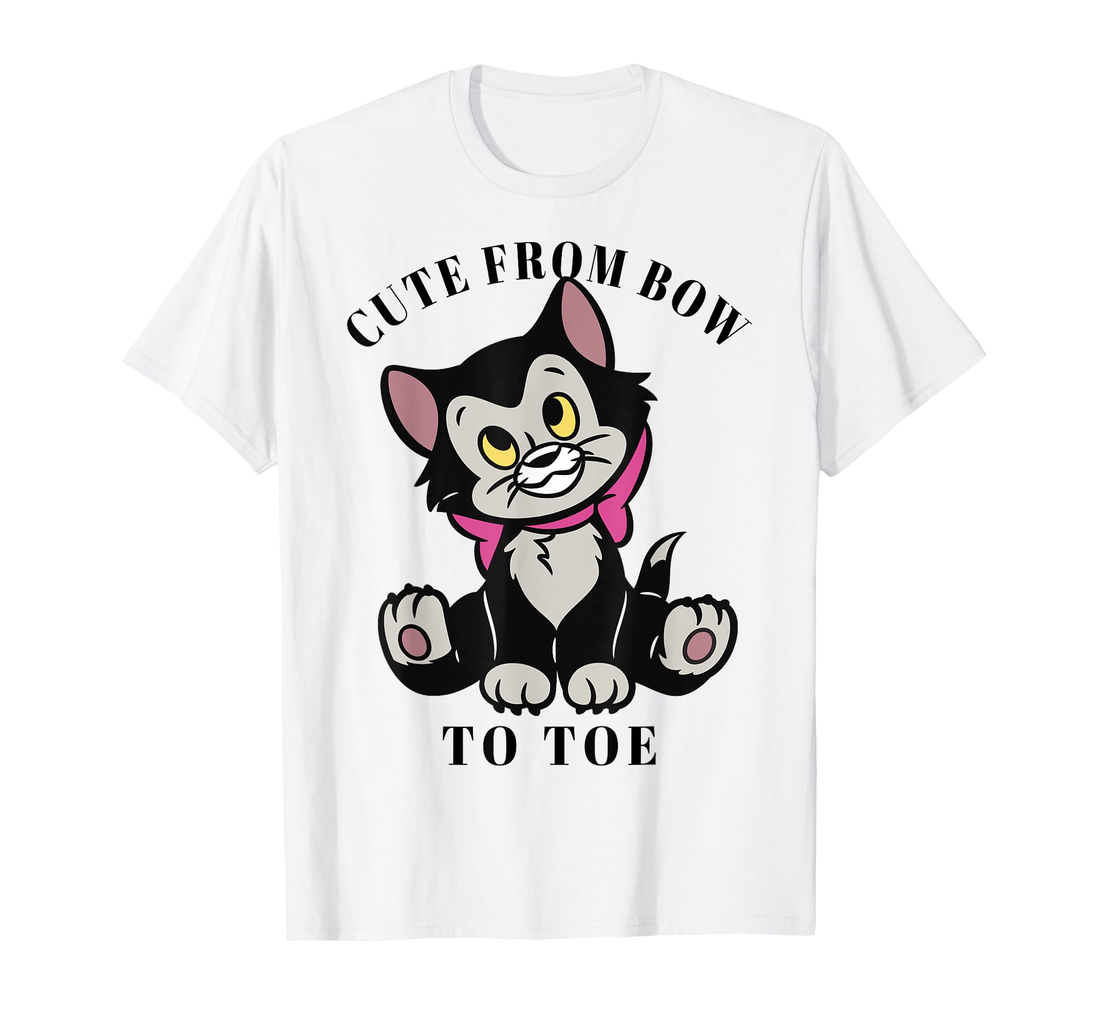 

Дисней Пиноккио Фигаро Милый от ленточки до пальчиков ног Футболка