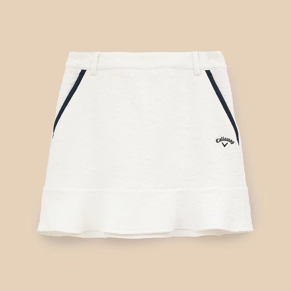 Callaway Floral Quilted Skirt Golf C23228206 L Women's / / 1030_White