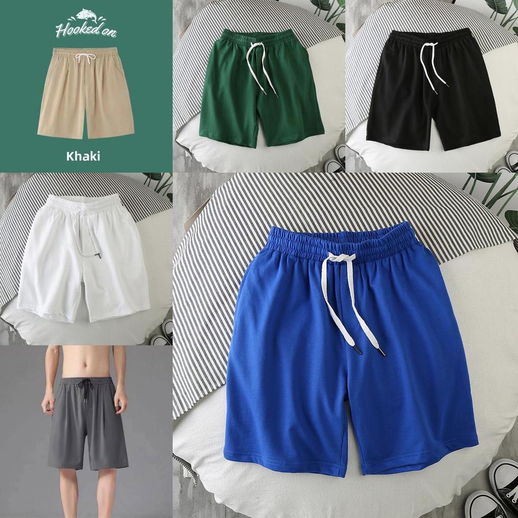 Summer Mens Casual Shorts With Bamboo Fiber Material For Beach And Home Wear In Youth Style