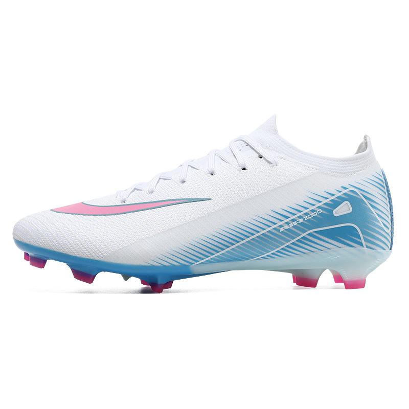 Seamless fly-woven football shoes men's low-top youth long nails broken nails training sports shoes 2025 retail