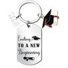 Graduation Keychain with Graduation Cap Charm Diploma Pendant and 2024 Year Number for Students Teachers Friends