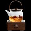 Shangyanfang Walnut Electric Tea Stove & Kettle Set