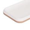 Yamanaka Lacquer Bento Box, Single Tier, 600ml Capacity, Microwave and Dishwasher Safe, for Men and Women, "bitie" Simple Design, Beige, Made In Japan