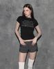 Maegolenseoul Adore Me Slim Fit T-Shirt Black