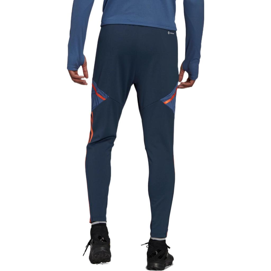 adidas Manchester United Knitted Sweatpants Men's Navy Blue Moderate Cuffed Pants HG3987
