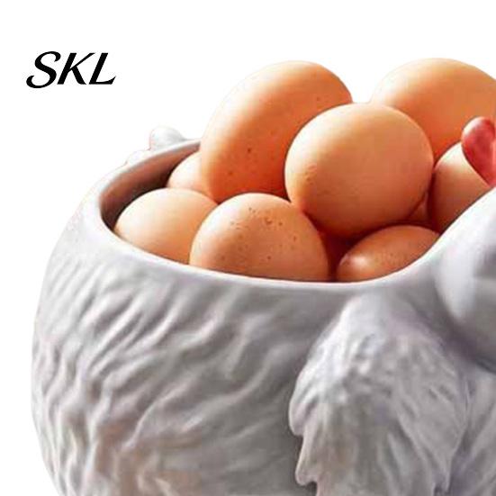 Dekorativní Farmářská Kuchyňská Potřeba Podnos na Skladování Slepic, Roztomilá Miska Slepička, Novinkový Košík na Vejce Vnitřní Venkovní Párty Nádoba na Jídlo Talíř na Ovoce,