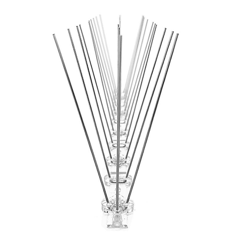 25/36/43cm Bird Repeller Spikes Outdoor Anti Pigeons Balconies Bird Deterrent Spike Garden Protection Windowsill Birds Spikes