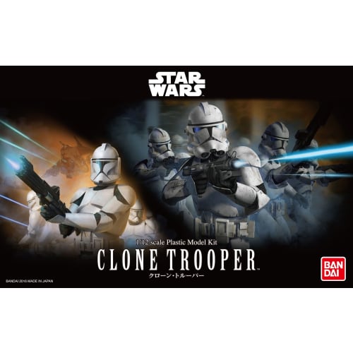 Star Wars Clone Trooper 1/12 Scale Pre-Colored Plastic Model