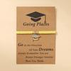 Fashionable Doctor Hat Certificate Adjustment Bracelet - Commemorative Graduation Gift for Students Seasonal Friendship