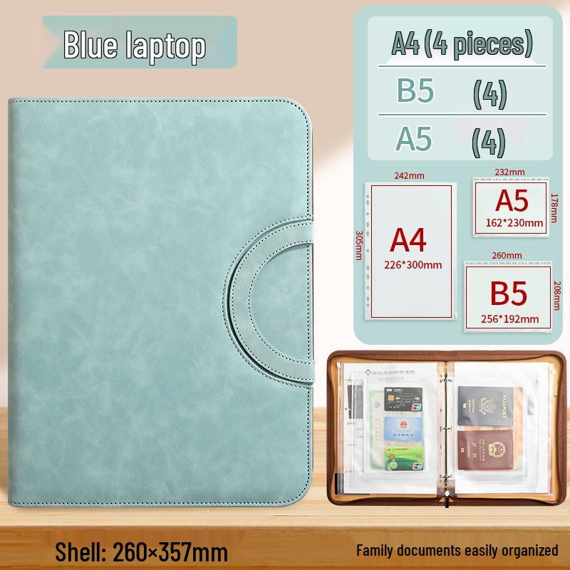 

Багатофункціональний сімейний органайзер для документів та карток для свідоцтв та реєстрацій