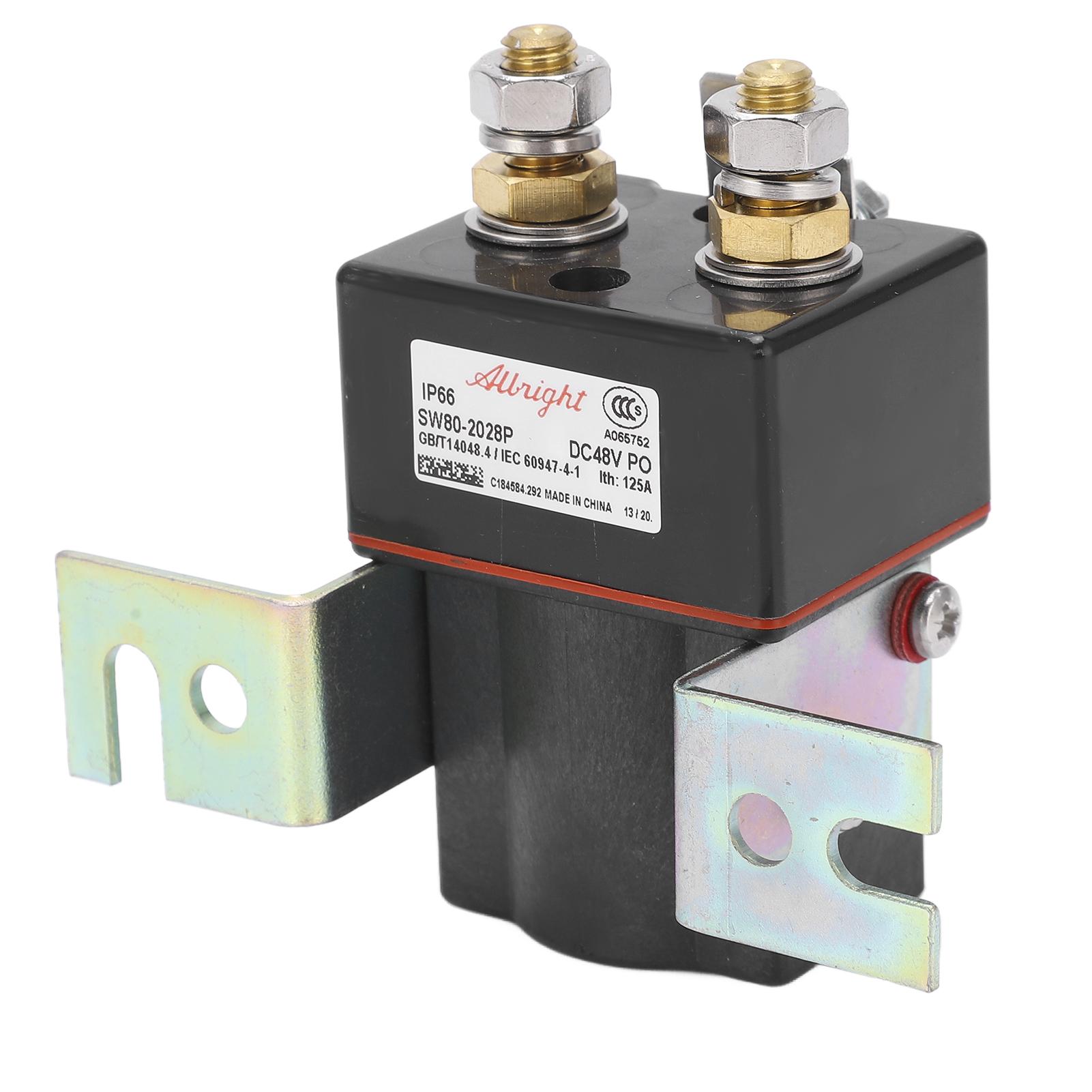 4 Terminal Solenoid Coil 101908701 Replacement for Club Carts Precedent 2004‑2008 48V