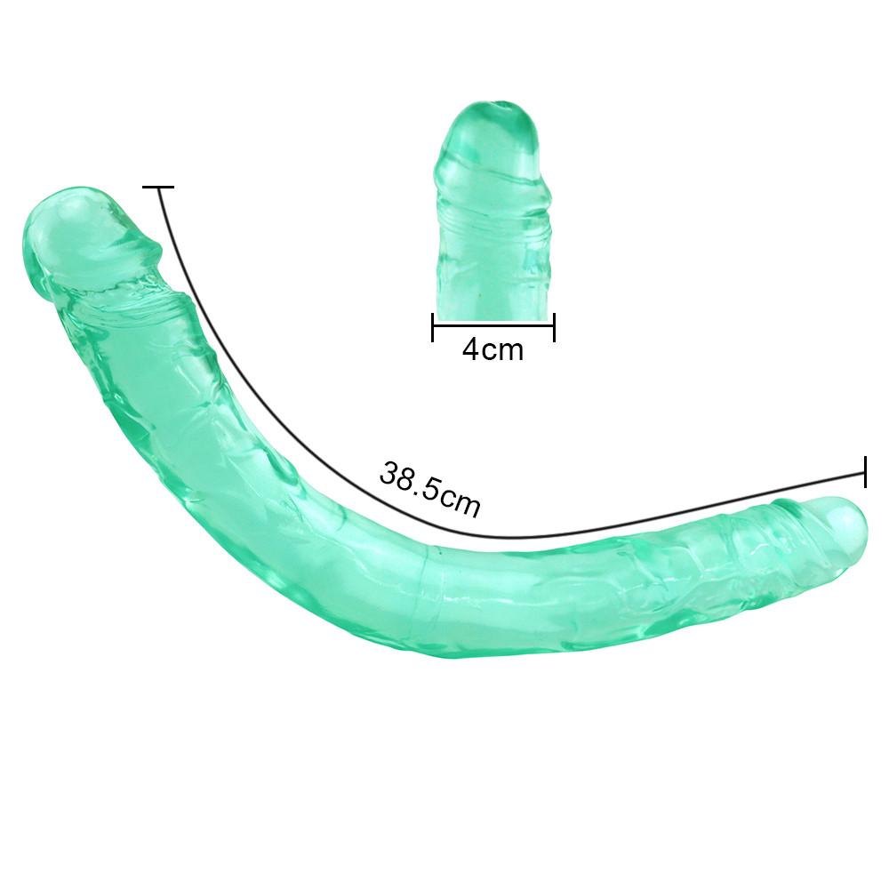 MoDi Huge Dildo 56cm Super Realistic Soft Penis Double Heads Sex Toys for Women Men
