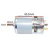 CHANCS 775 DC Motor Gear Motor with Double Ball Bearings and M10 Sorvall Decoupler Connecting Rod for High Torque DIY Parts 12V/24V