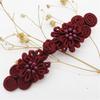 Chinese Traditional Button Sewing Crafted Frog Buttons Sew On for DIY Handcraft Cheongsam Embellishment