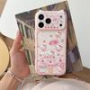 Strawberry KT Cat 3D Ear iPhone 15/16/17 Pro Max Drop-Proof Case