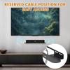 Universal Soundbar Stand Metal Wall Mount Speaker Stands Vibration Free Anti Drop Sonos Beam Wall Mount Bracket Home Decoration