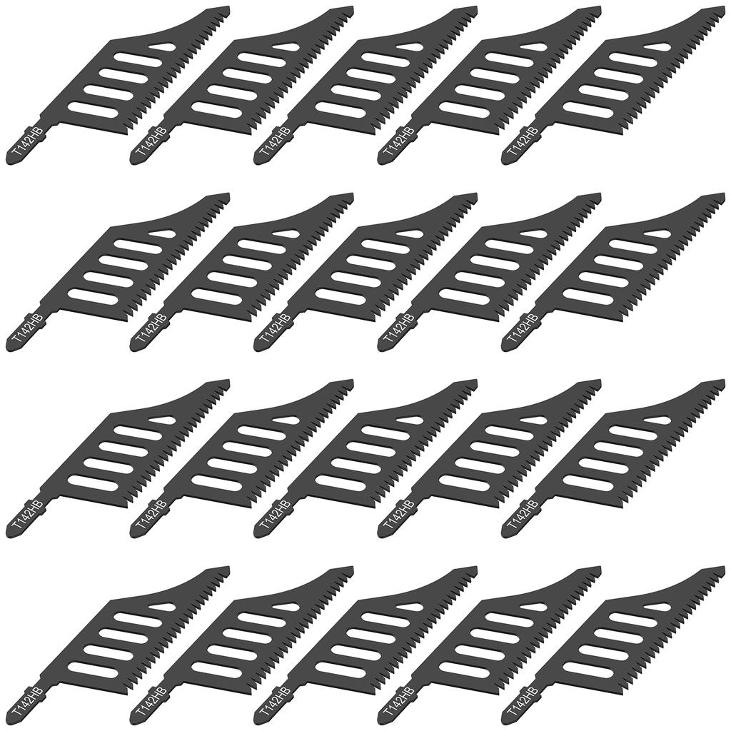 10/20PCS Jigsaw Blades Heavy Duty T-Shank Wood Aluminum Cutting Coarse Teeth Precision Tight Spaces Tools Replaceable Cut Tools