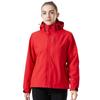 Autumn and Winter Solid Color Three-in-one Windproof and Waterproof Two-piece Set with Removable Fleece Liner Mountaineering Jacket