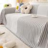 Anti-Scratching Chessboard Plaid Sofa Towel Sofa Cover Cloth Four Seasons Universal Sofa Cushion Sand Straight Row Cover Blanket One-Piece Cushion