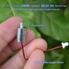 Dc 3V 3.7V 5V Mini Tiny 8Mm Cylindrical Suction Type Push-Pull Linear Solenoid Electromagnet Cylinder Diy Fingerprint Lock