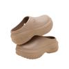Scarpe da chef rialzanti pantofole integrate suola spessa testa a sacco indossabili nuove leggere antiscivolo scarpe con fori mezze pantofole da donna all'ingrosso