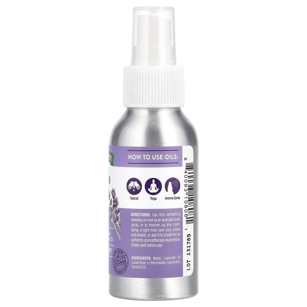 Nature's Truth Essential Oil Topical Mist, Rejuvenating Lavender, 71 Ml (2.4 Fl Oz)