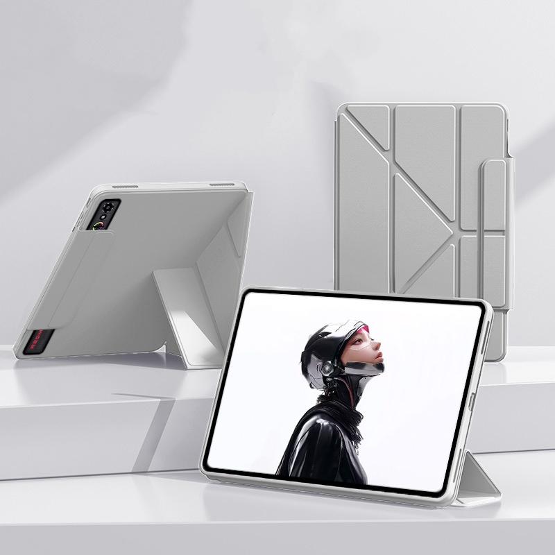 Stoßfeste und sturzsichere Schutzhülle für RedMagic Astra Gaming Tablet Hülle Faltbarer Ständer Aufweckfunktion