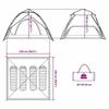 VidaXL 4-person Dome Camping Tent Quick Release 4004183