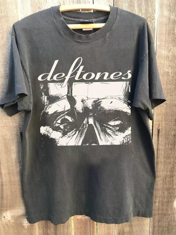 Deftones Band Shirt Deftones Retro Charcoal Tshirt Unisex S5XL Gift For Fans Unisex T-Shirt L