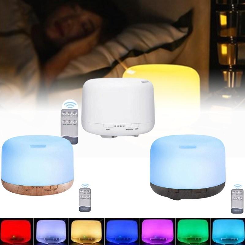 Electric Air 500ml Diffuser Aroma Oil Humidifier Led Light Relaxing Better Sleep