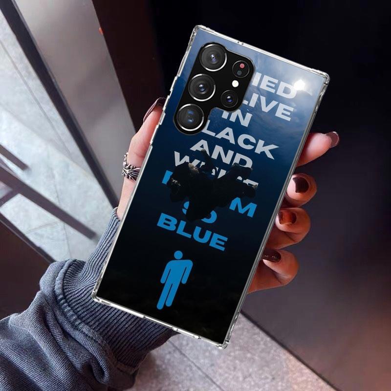 Hit Me Hard and Soft B-BillieS Phone Case For Samsung Galaxy S26 S25 Edge S24 S23 Ultra S22 Plus S21 S20 FE Soft TPU Back Cover