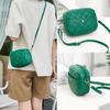 Bags Embroidered Rhombus Small Square Bag Caviar Mobile Phone Bag Popular Frosted Textured Shoulder Crossbody Bag