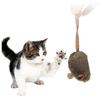 Intelligent Sensing Squeaky Mouse Cats Toy with Automatic Sensors Design For Indoor Cats Entertainment Mental Stimulation
