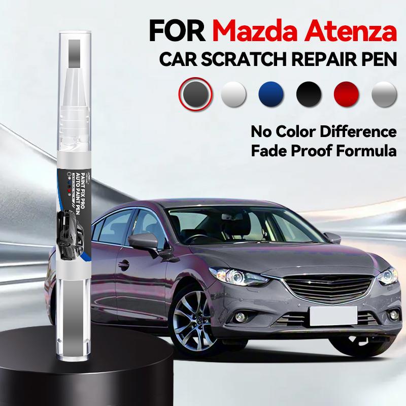 

Purpose Vehicle For Mazda Atenza 2002-2025 GG GH GJ GL Paint Repair Pen Touch Up Scratch Remover DIY Auto Accessories Black Whit