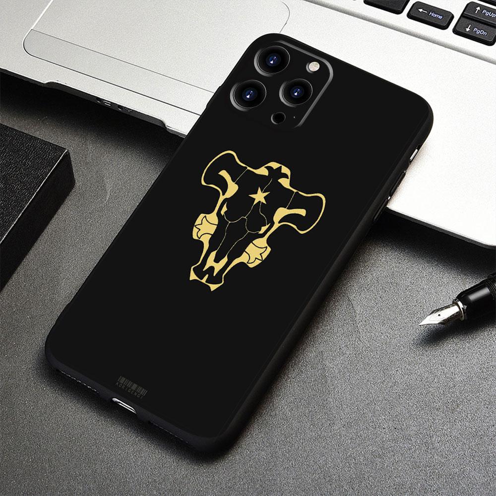 

Чехол для телефона «Полный черный клевер» с аниме Asta для Apple iPhone 11 7 XR 12 14 X 13 Pro Max XS 8 Plus Mini 6 SE SE2 5 5S SE2022 iPhone 14