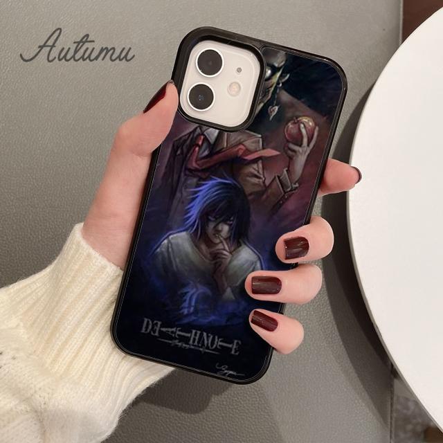 Death Note Phone Case for iPhone 11 12 13 14 Pro Max Mini X XR XS SE 2020 5 6S 7 8 Plus Samsung Galaxy S21 S22 Cover Shell