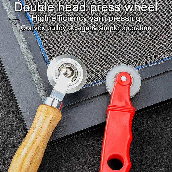Screen Roller Tool Multifunctional Tool with Ergonomic Handle Compact Size Portable Easy To Use Spline Roller Screen Repair Tool