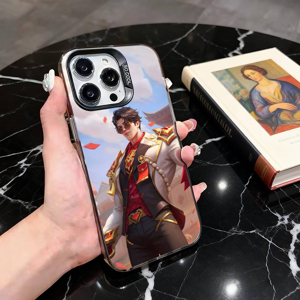 A-Arthur H-Honor of K-Kings  Phone Case For iPhone 17,16,15,14,13,12,11 Plus,Pro Max,XS,Colorful Silver Black Cover