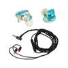 Wired Monitor Earbuds Crisp Treble Powerful Bass Pure Copper   Unit Monitor Earphone with Detachable   Cable