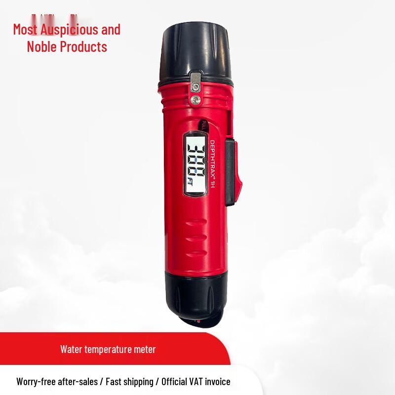 

Handheld Sonar Water Depth and Temperature Meter