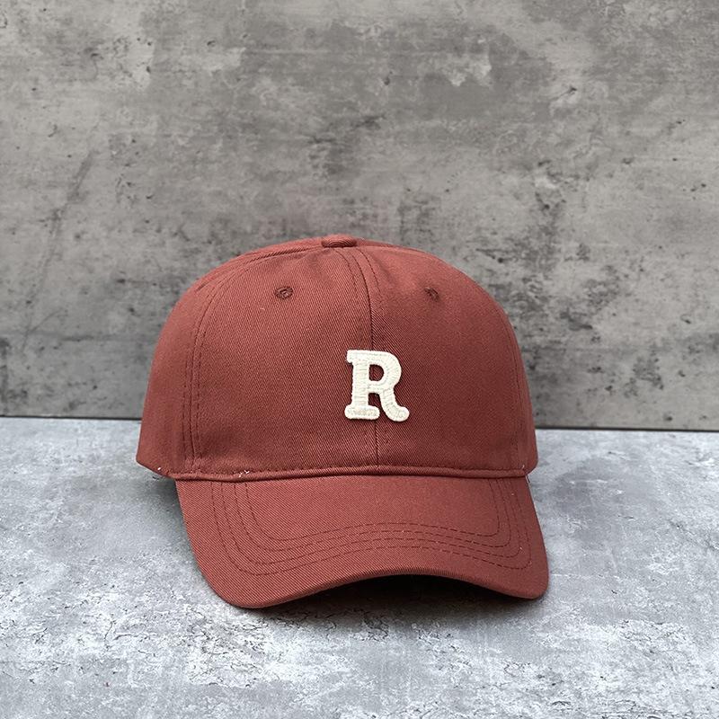 Soft Top Cap Women'S Trend Letter Internet Celebrity Hat Spring And Summer Visor Casual Baseball Cap