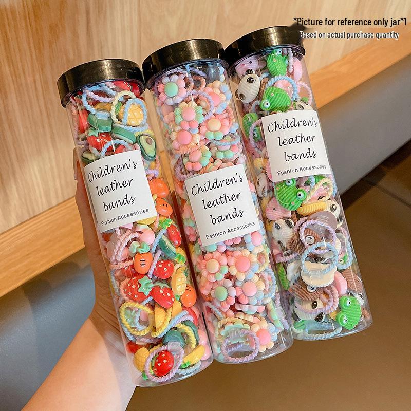 Rubber Band Girl Hair Tie - Cute, No-Damage, Small-Size Baby Headwear 2025