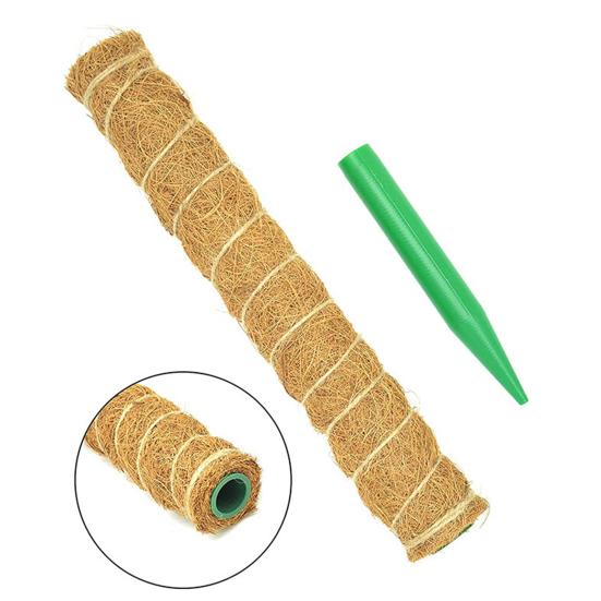 Eco-friendly Handmade Plant Grow Stake Coir Practical Moist-keeping Plant Climbing Stake for Garden