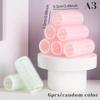 6Pcs Hair Roller Set Self Grip Heatless Hair Curler Different Size No Heat Self-adhesive Curling Hairdressing Styling Tool