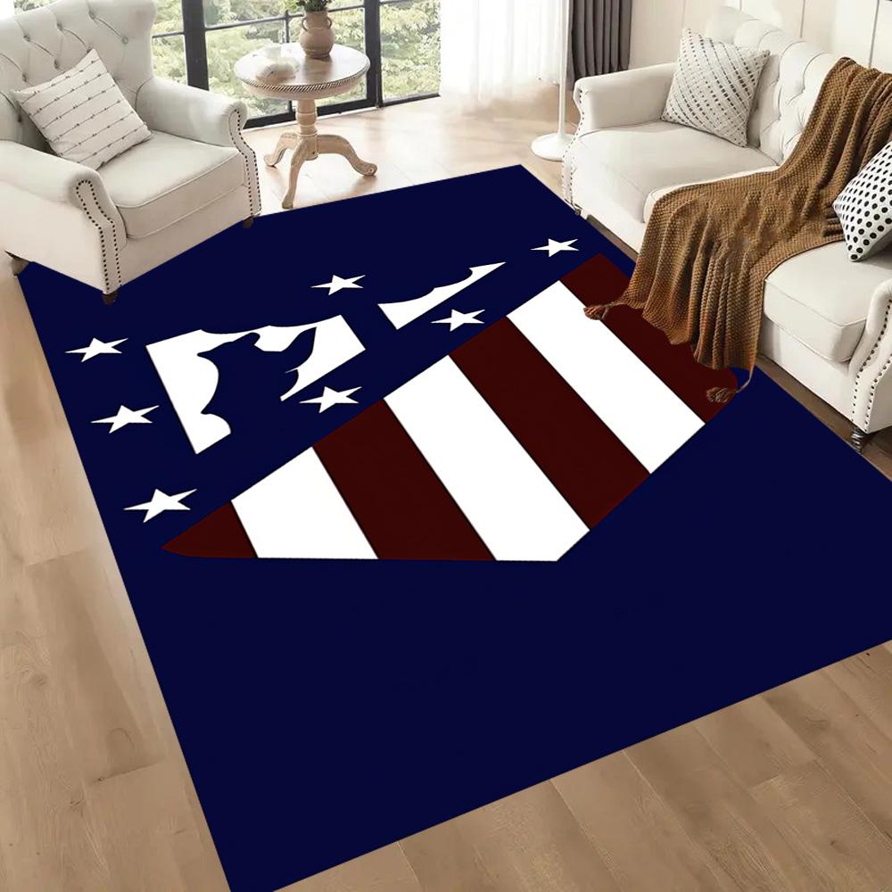 Atletico Madrid Carpet Suitable For Kitchen Foyer Hallway Outdoor Antislip Carpet Decorate Offices Best For Christmas