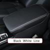 For Honda  Civic 11th Gen Civic Car Armrest  Mat Center Storage Box Pad Protector Leather Cover Decoration Accessories