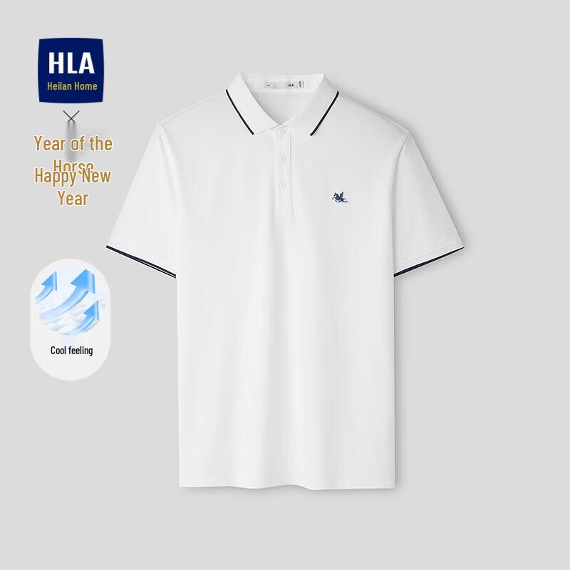 HLA Men s Cooling Short Sleeve Polo Shirt 2XL
