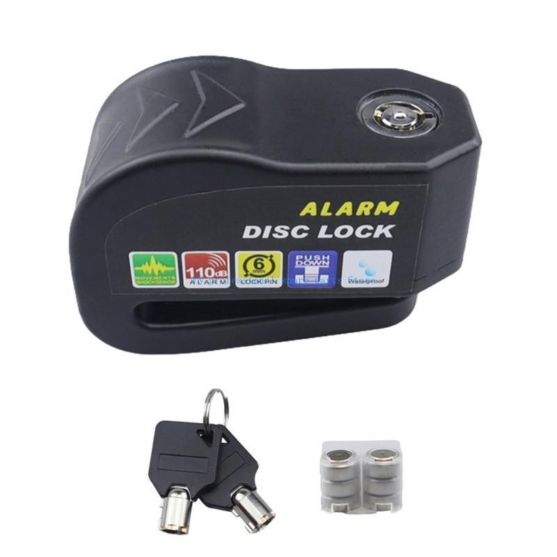 41XA Aluminum Security Anti-theft Reminder Lock Scooter Bike Waterproof Lock